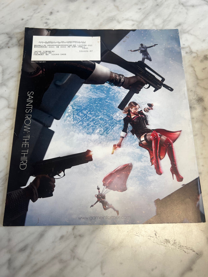 Used Game Informer Magazine Issue 216 NP52925