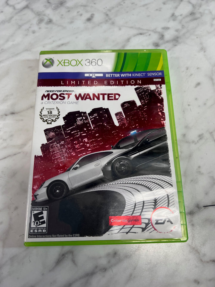 Need for Speed Most Wanted (2012) Xbox 360 Case ONLY No Game CO12425