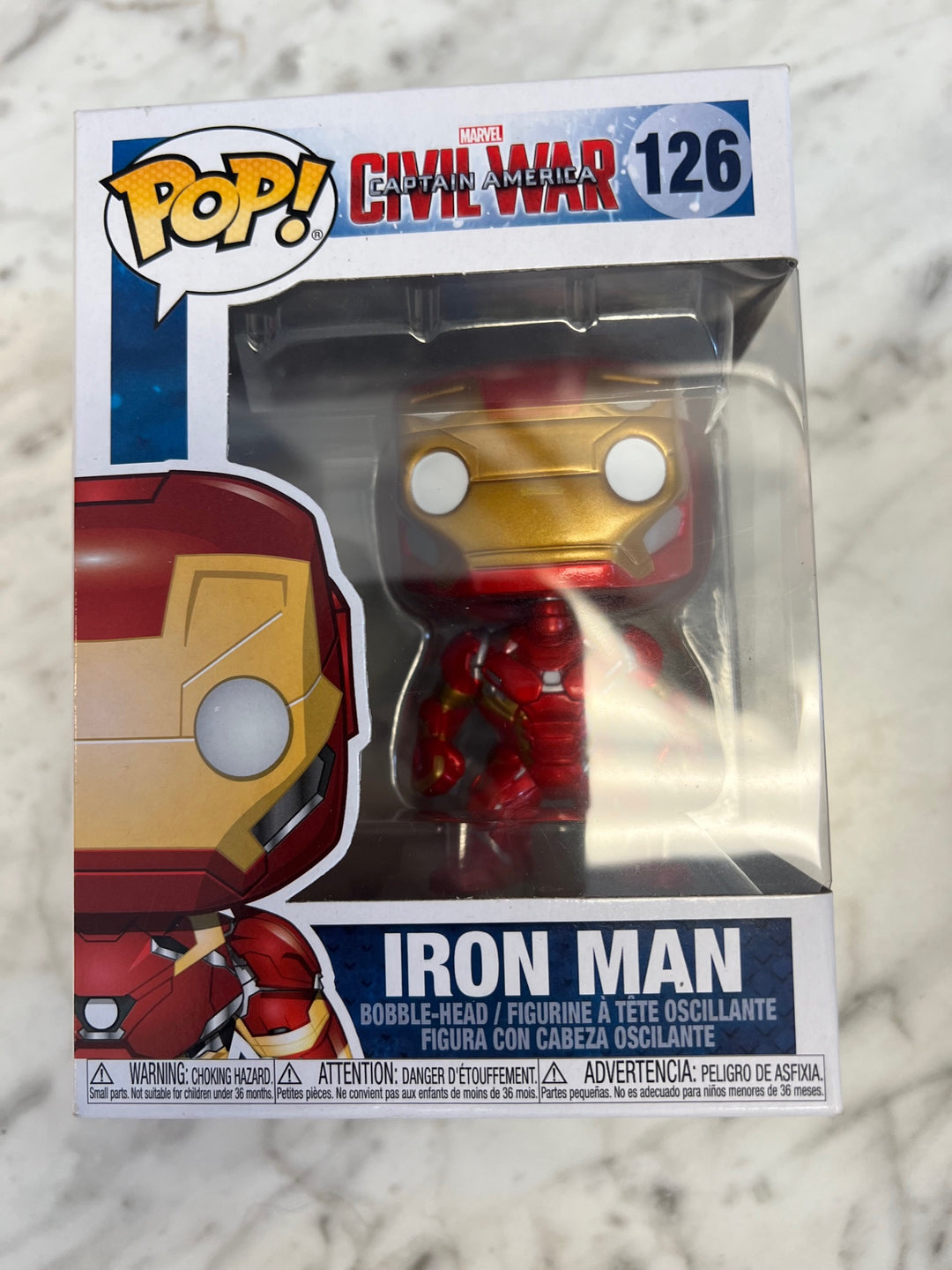 Funko Pop! Vinyl: Marvel - Iron Man #126   FP11624