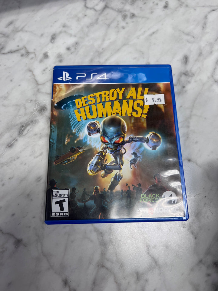 Destroy All Humans PS4 Playstation 4 Case ONLY No Game CO12425