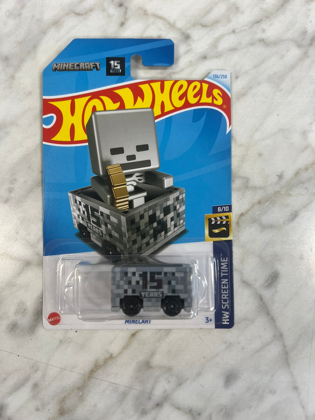 Hot Wheels Minecraft Minecart 8/10 NA52526