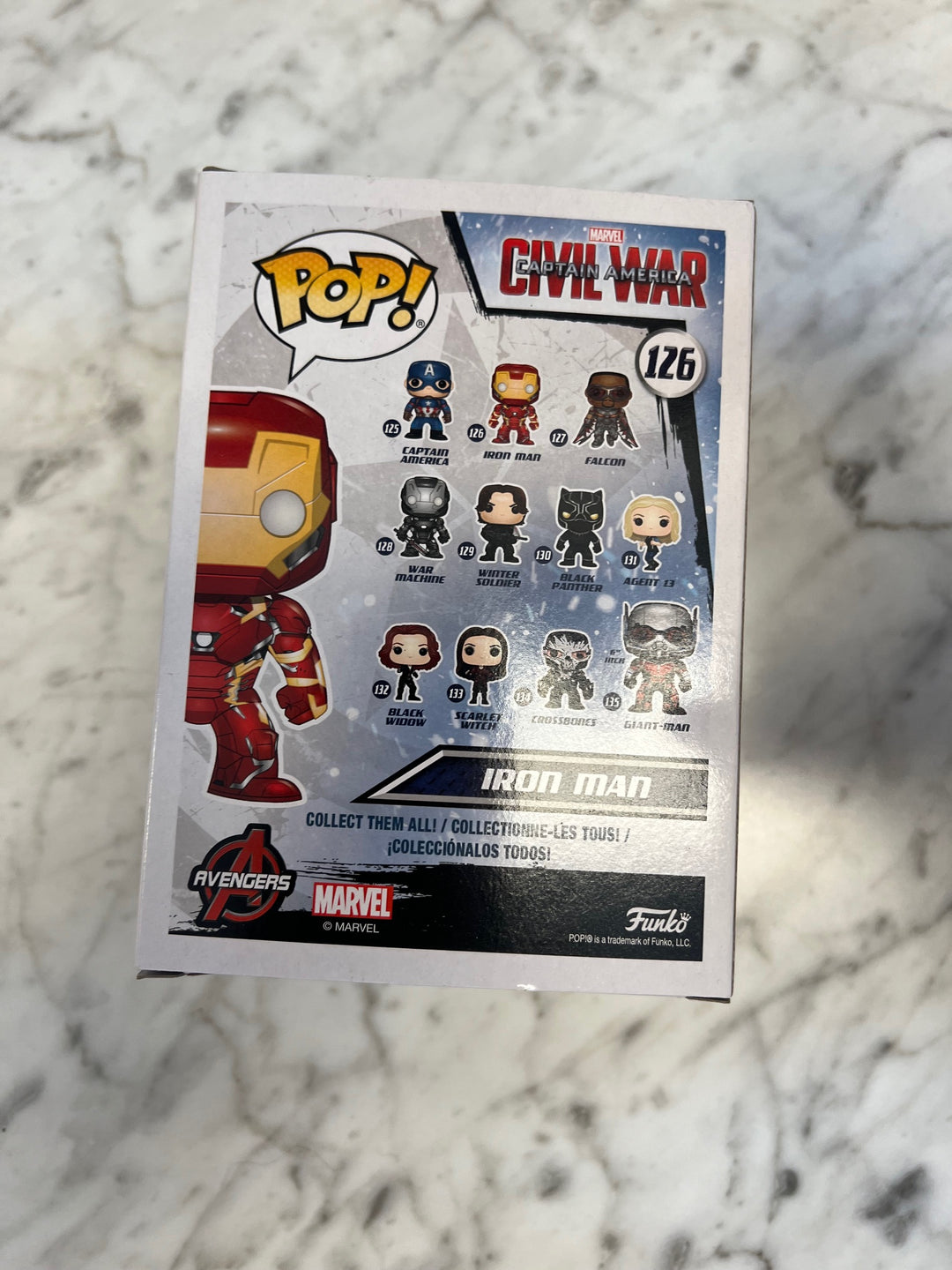 Funko Pop! Vinyl: Marvel - Iron Man #126   FP11624