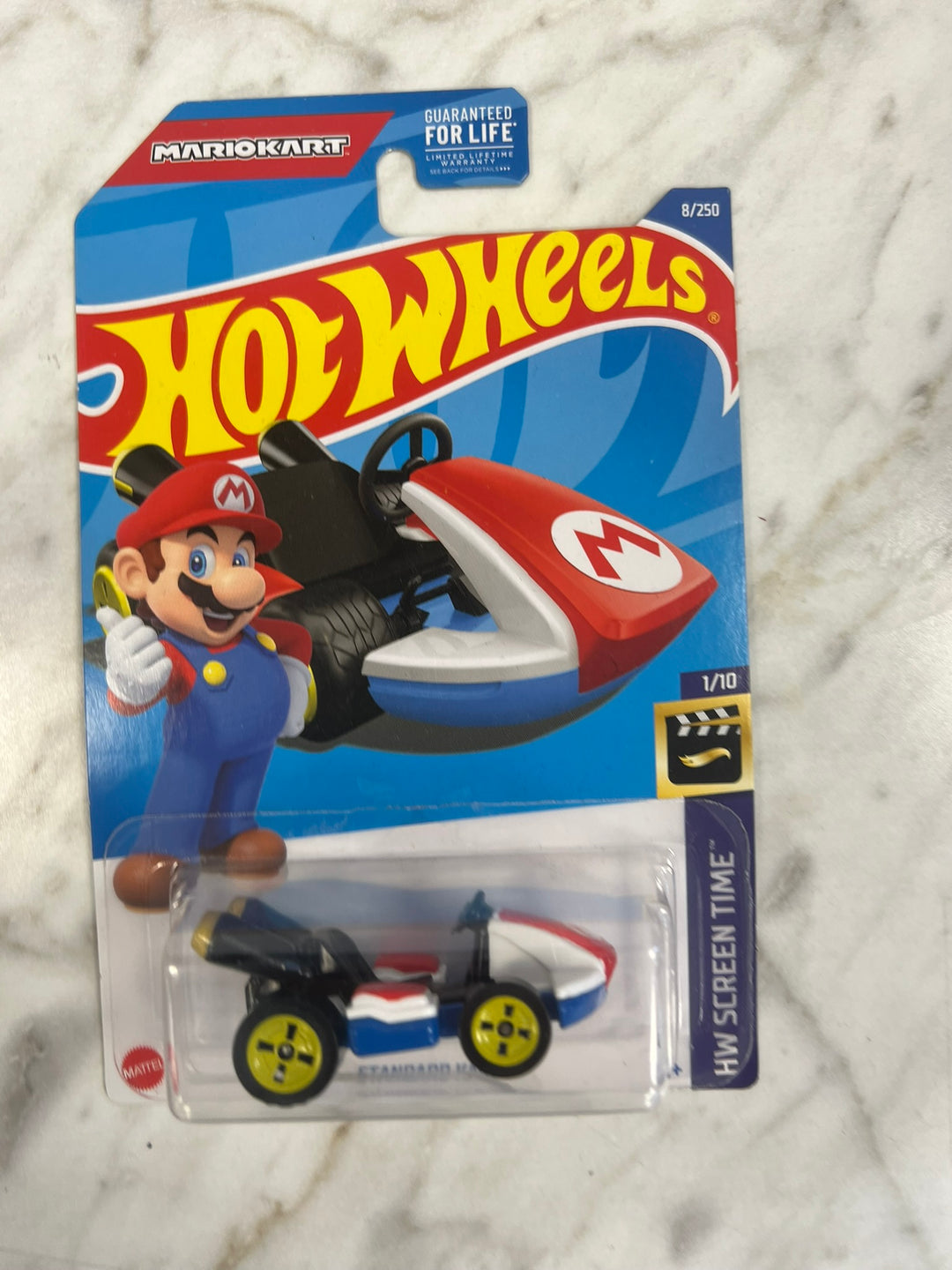 Hot Wheels Mario Kart Mario Standard Kart 1/10 NA52526