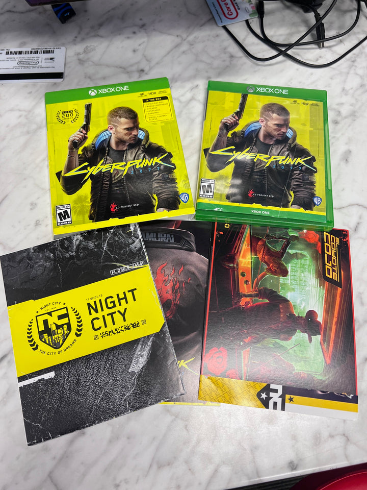 Cyberpunk 2077 Xbox One Case and Manual ONLY No Game CO12425