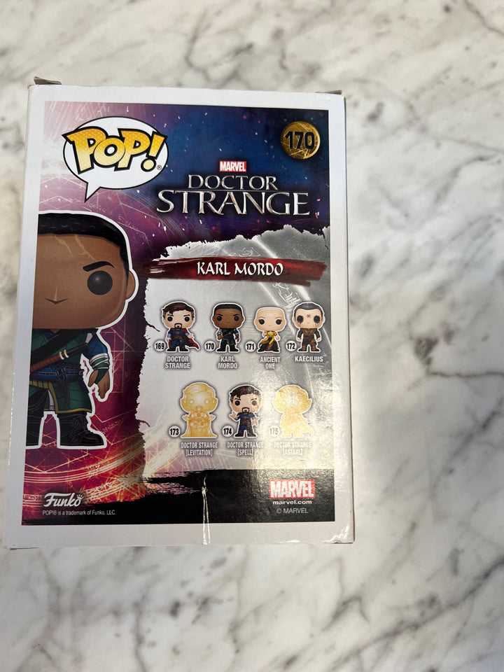 Funko Pop Karl Mordo Doctor Strange Movie Vinyl Figure #170 Marvel FP11624