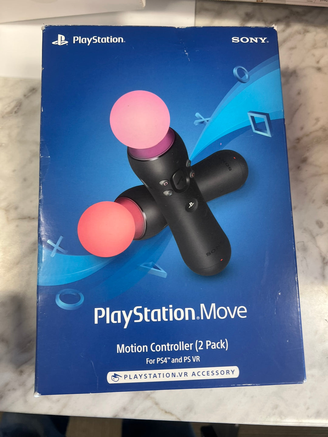 Boxed Playstation Move Controller 2 Pack for PS4 and PS VR (Used) UA52526