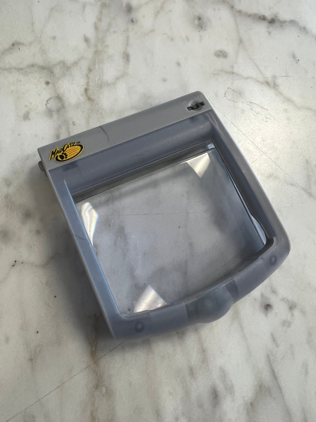 Mad Catz Game Boy Advance Screen Light Magnifier Battery Cover Tested Working UA52526