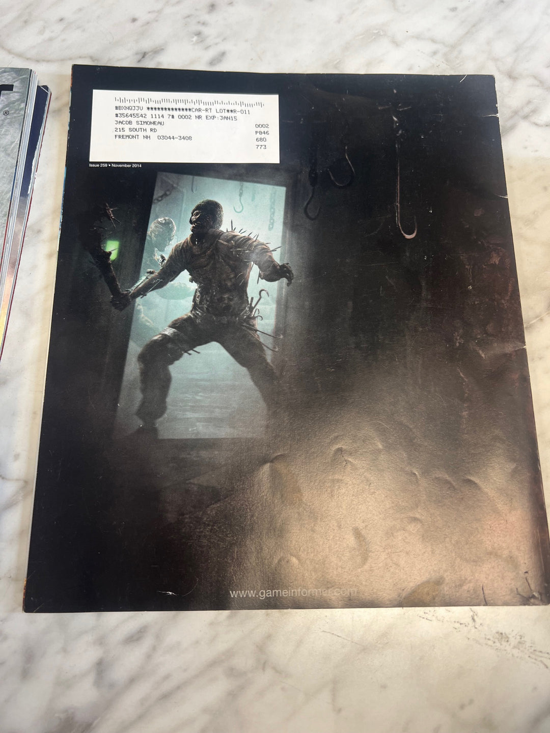 Used Game Informer Magazine Issue 259 NP52925