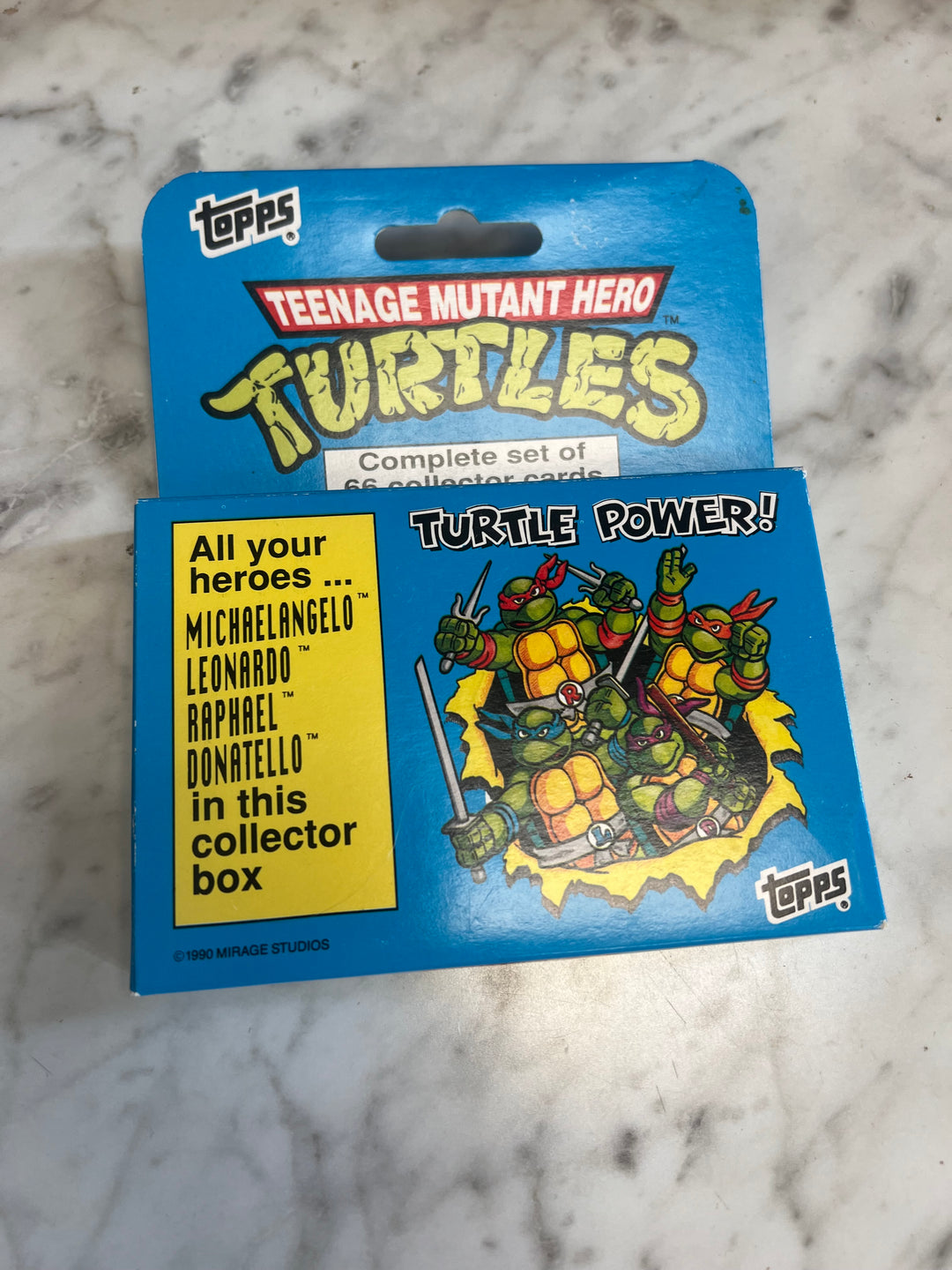 Vintage Topps Teenage Mutant Ninja Turtles Collectors Cards (1990) NA52526