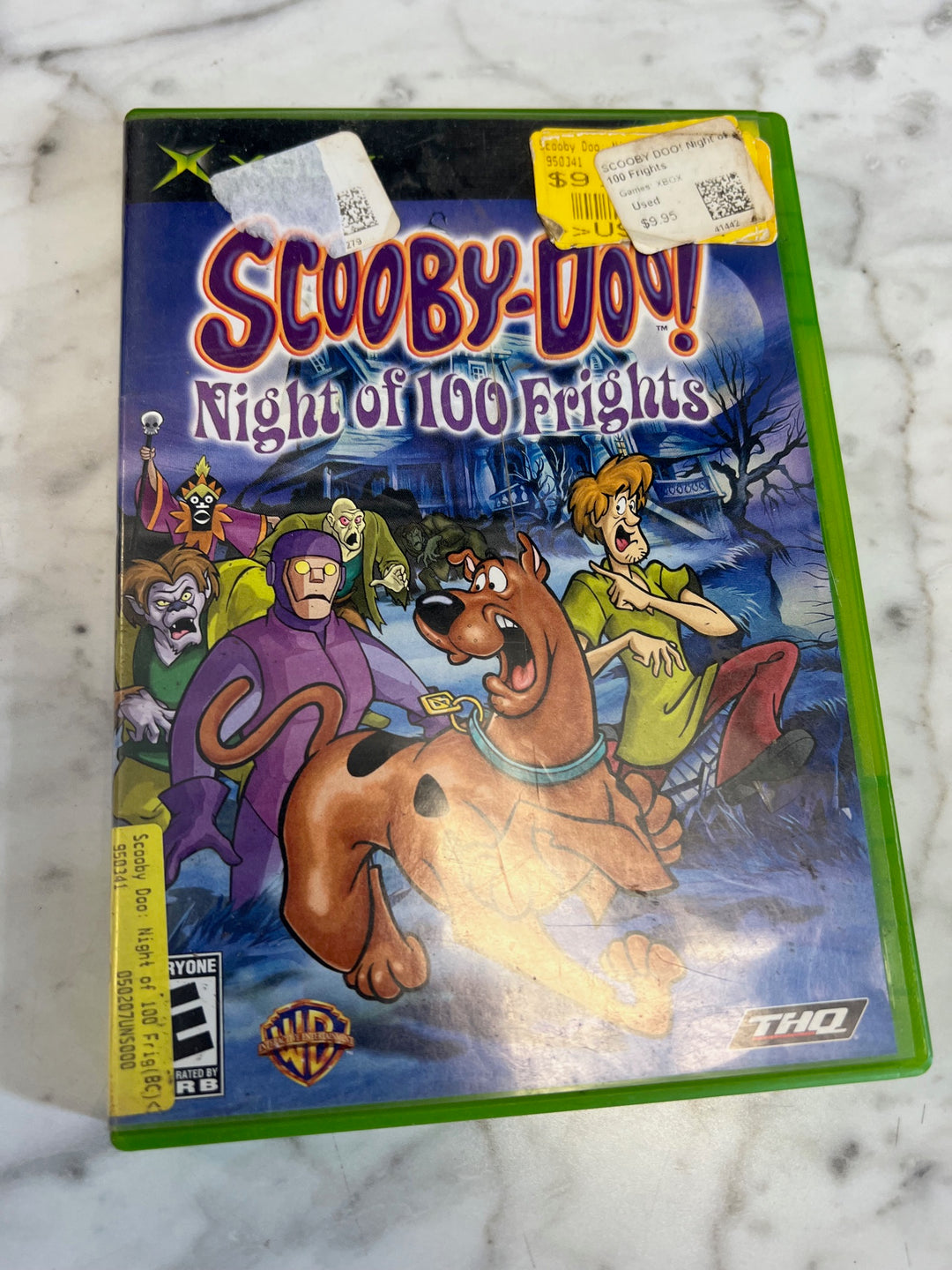 Scooby Doo Night of 100 Frights Original Xbox CASE ONLY CO82225