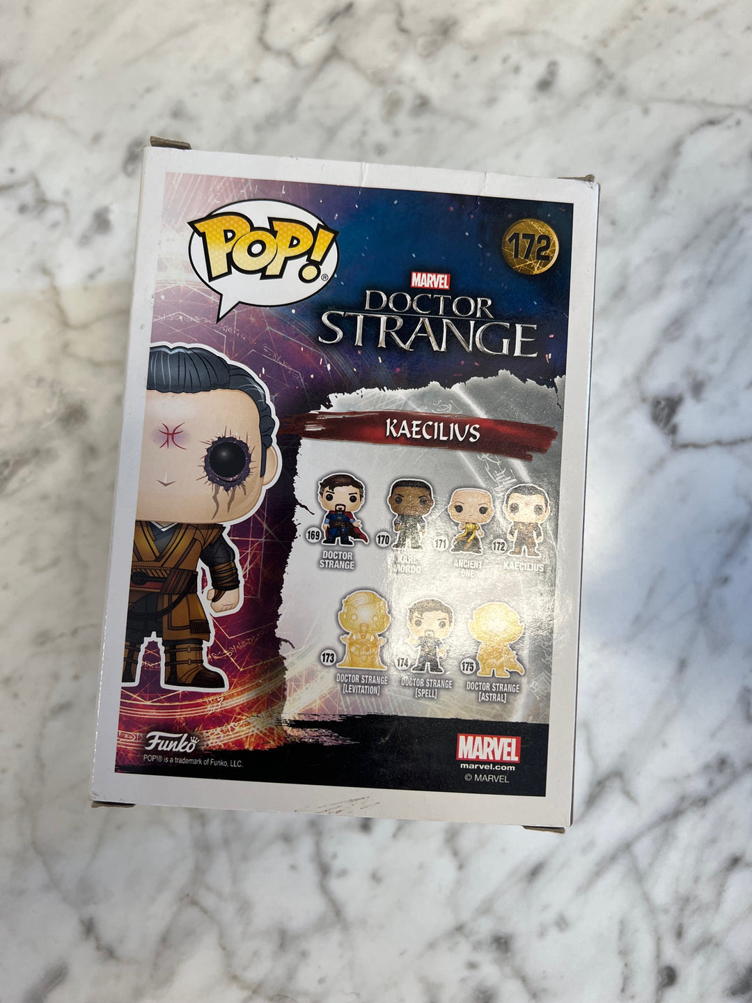 Funko POP! Marvel Doctor Strange Movie Kaecilius #172 Vinyl Figure FP11624