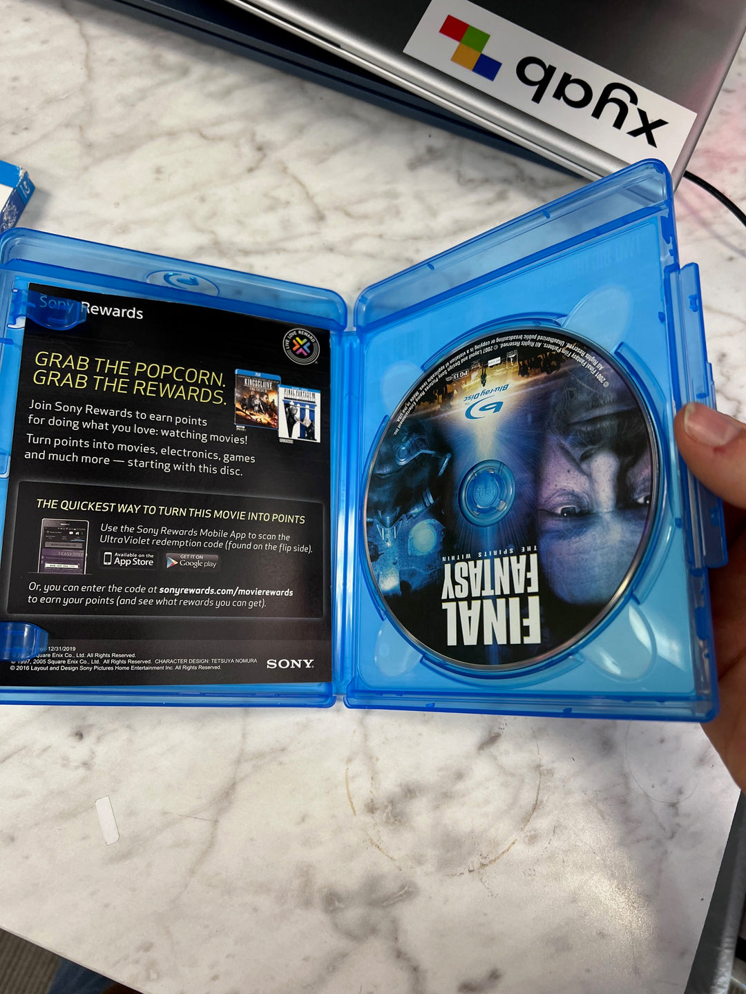 Final Fantasy The Spirits Within Blu-Ray Used UA12525