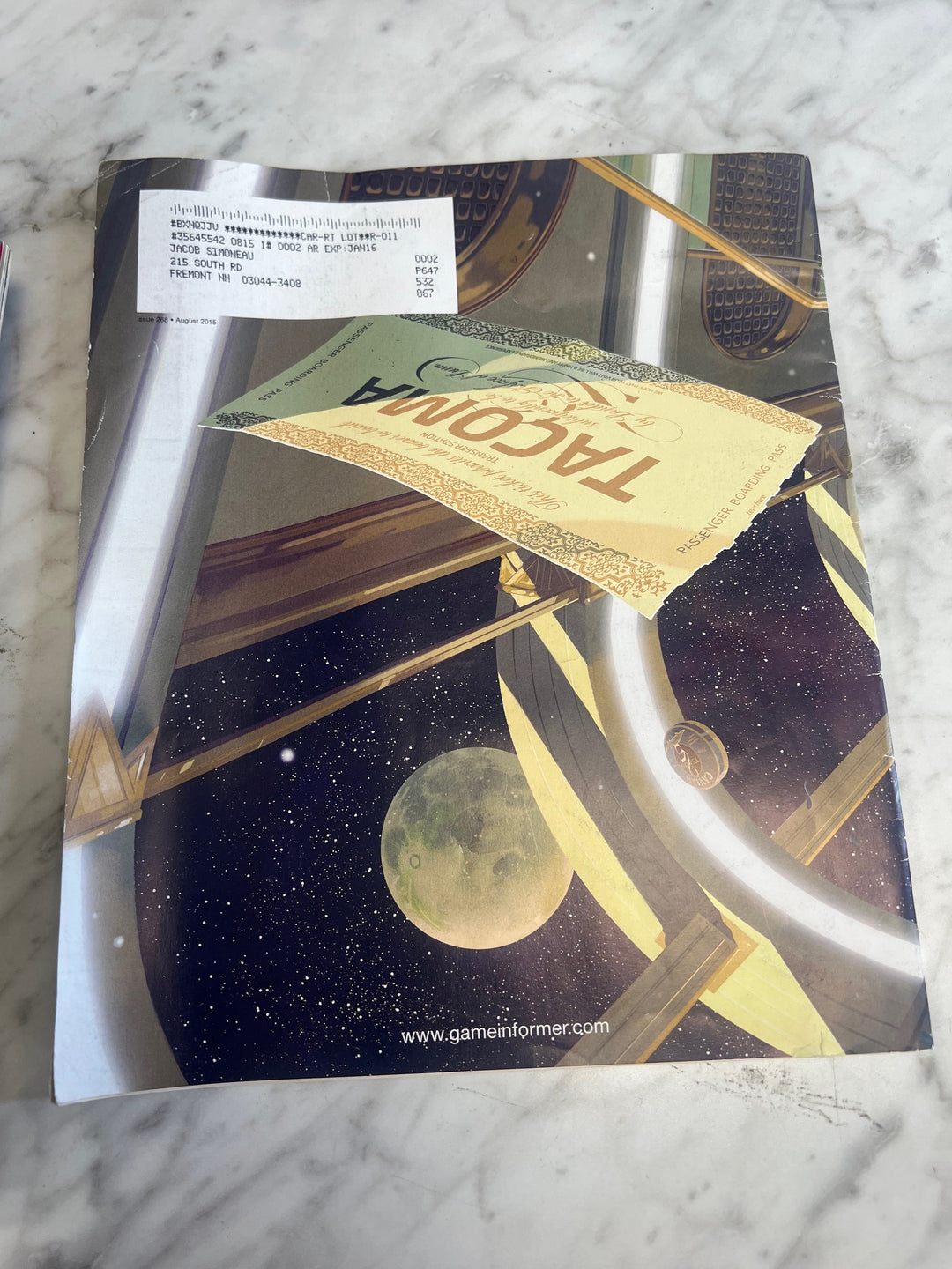 Used Game Informer Magazine Issue 268 NP52925