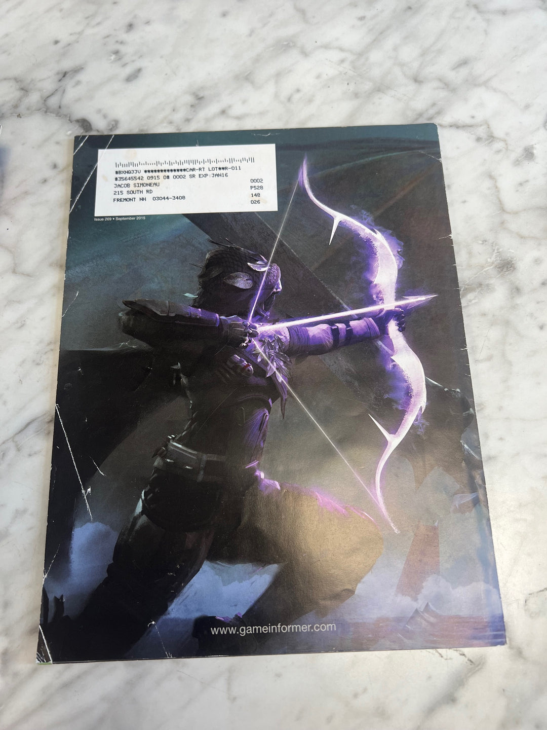 Used Game Informer Magazine Issue 269 NP52925