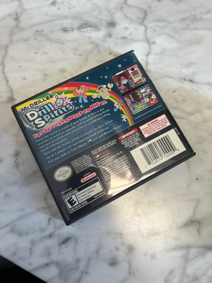 Mr. Driller Drill Spirits for Nintendo DS CASE ONLY CO82225
