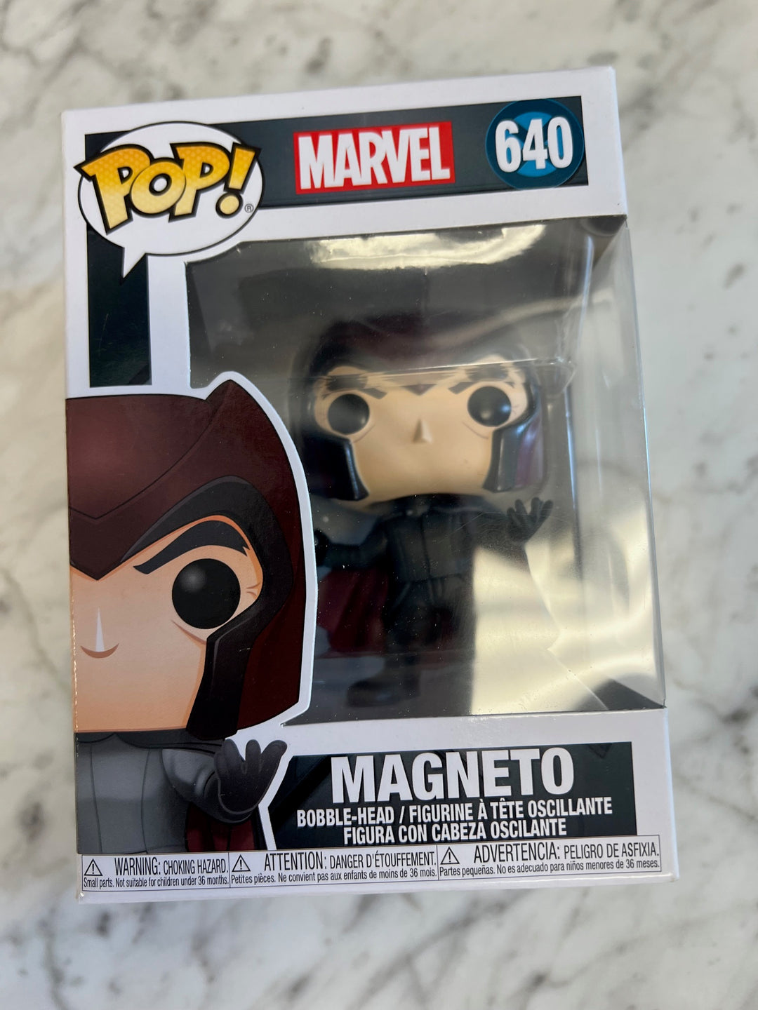 Funko Pop! Marvel Magneto Vinyl Figure #640 FP11624