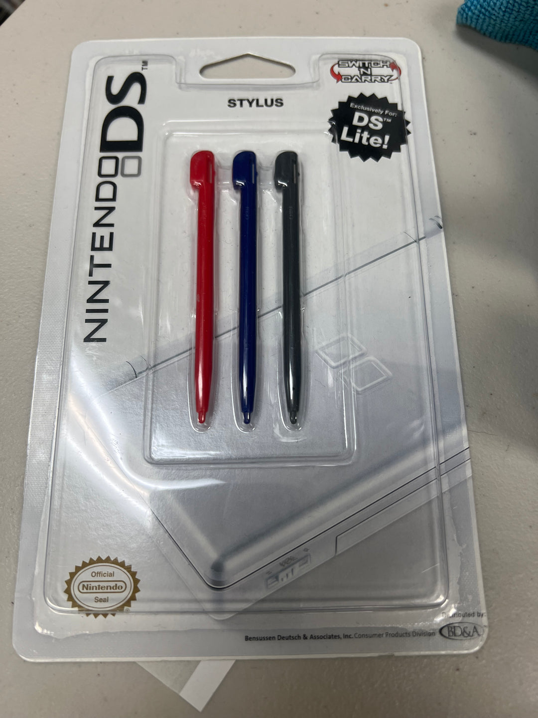 Nintendo DS Lite Stylus Pen 3 Pack OEM NEW NA52526