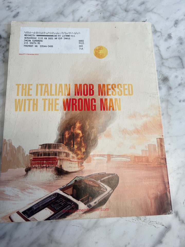 Used Game Informer Magazine Issue 271 NP52925