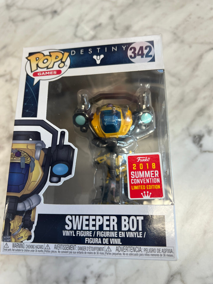 Funko Pop Destiny Sweeper Bot #342 2018 Summer Convention FN81324