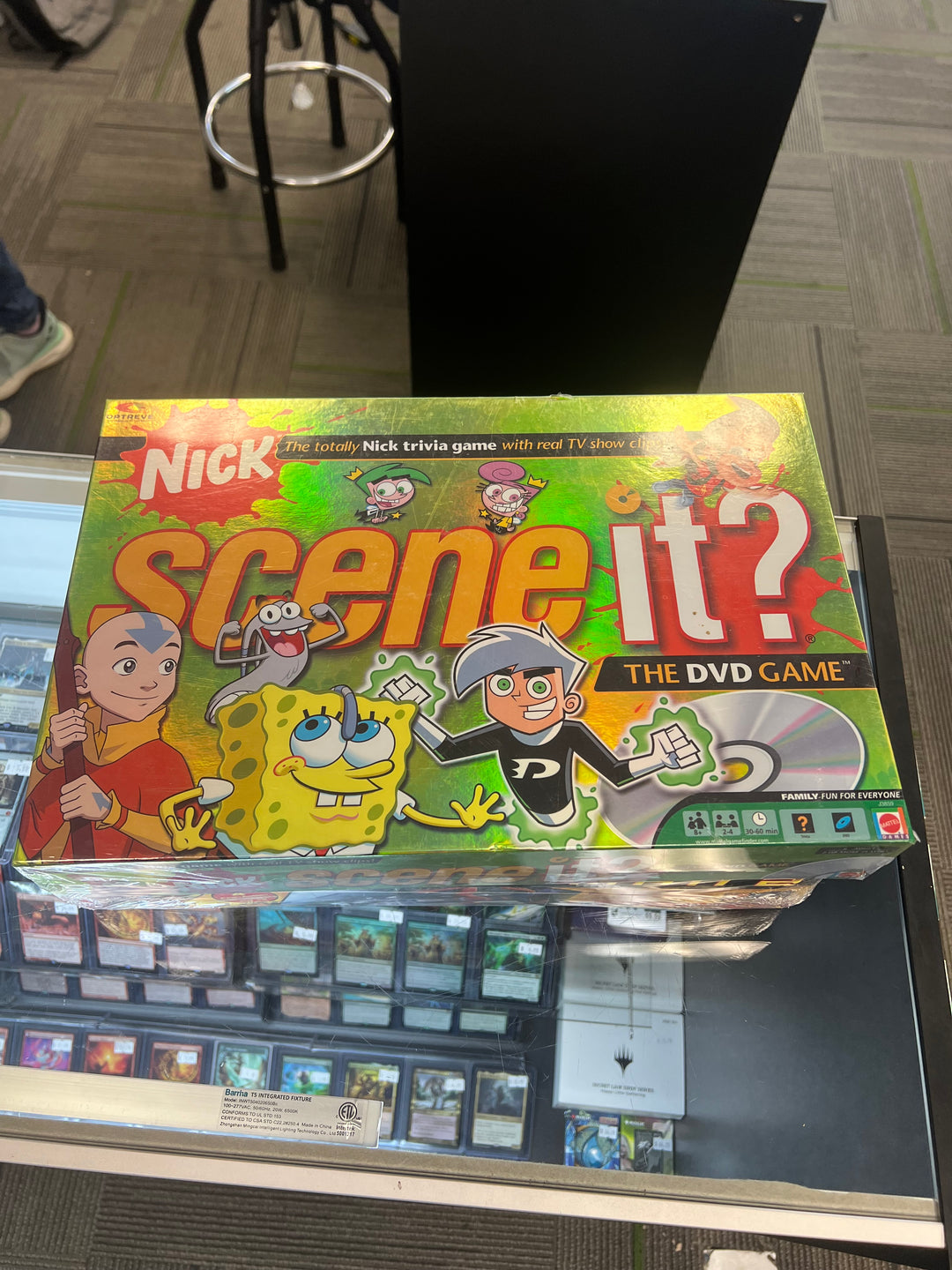 Sealed Nick Nickelodeon Scene It? Trivia DVD Board Game 2006 Edition SpongeBob NA52526