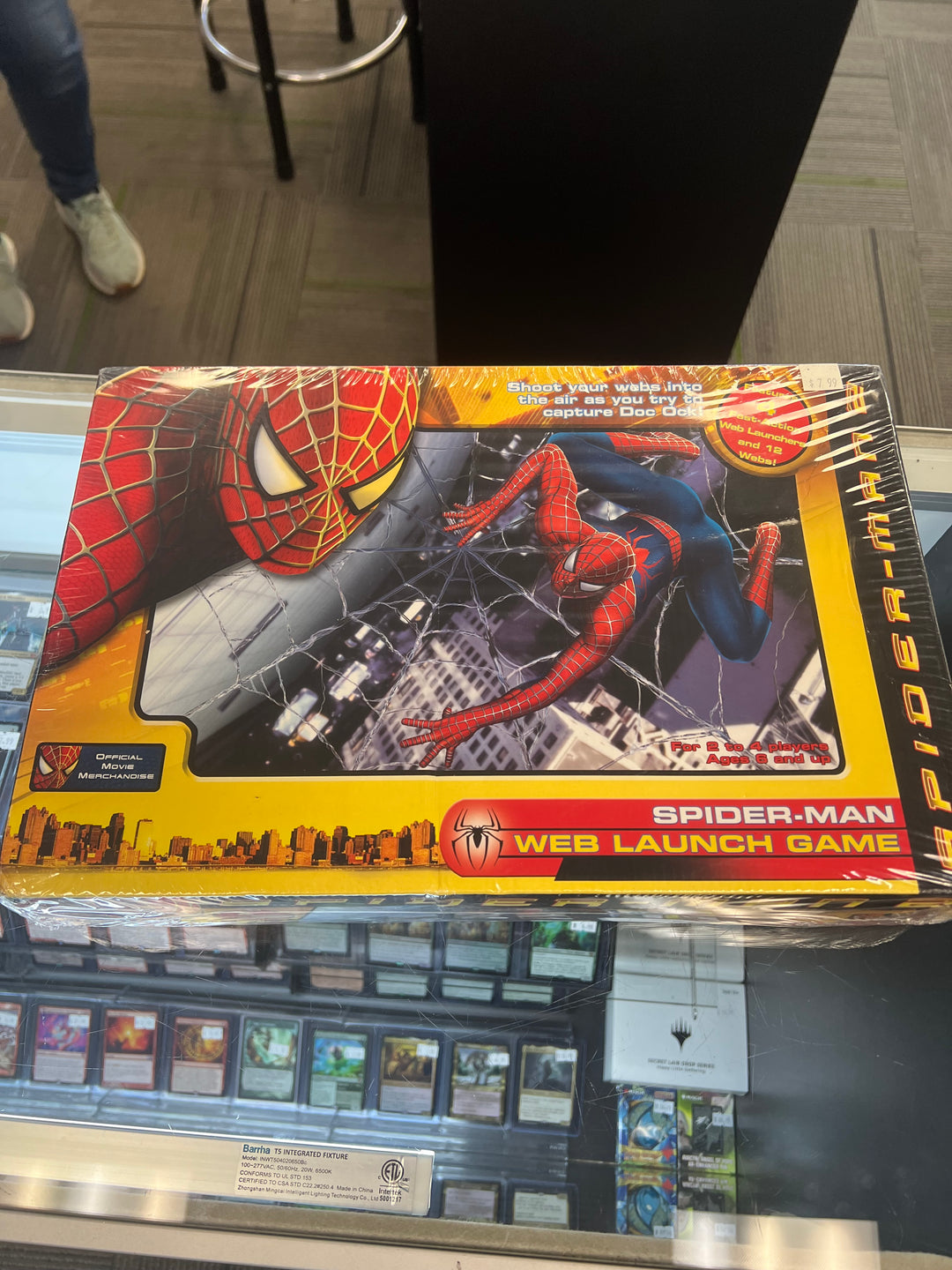 Spider-Man Web Launch Game (New, Sealed) NA52526