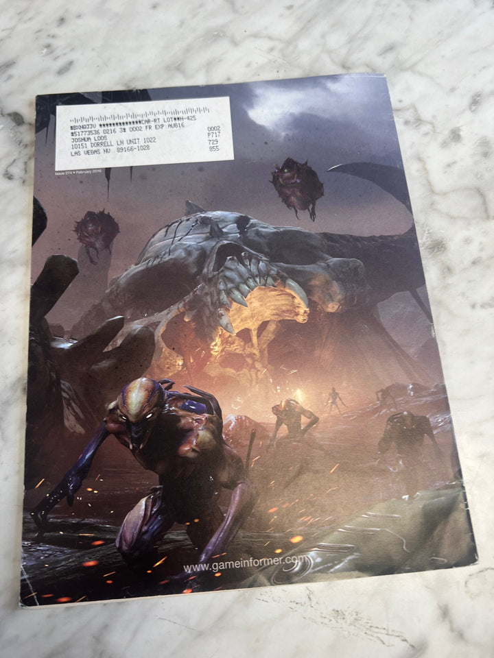 Used Game Informer Magazine Issue 274 NP52925
