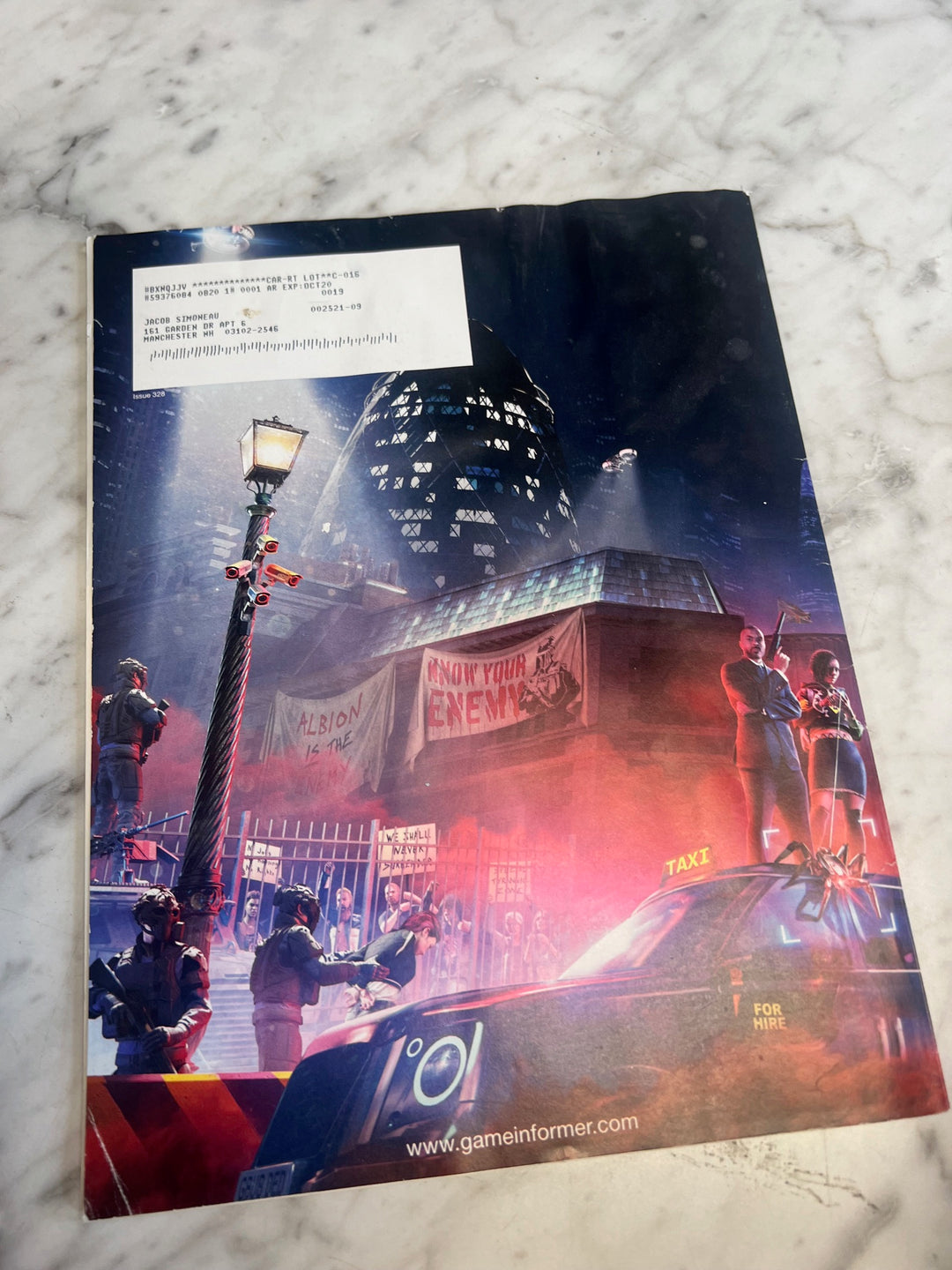 Used Game Informer Magazine Issue 328 NP52925