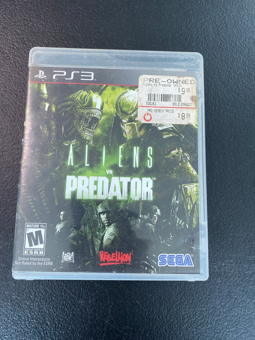 Aliens vs. Predator - PS3