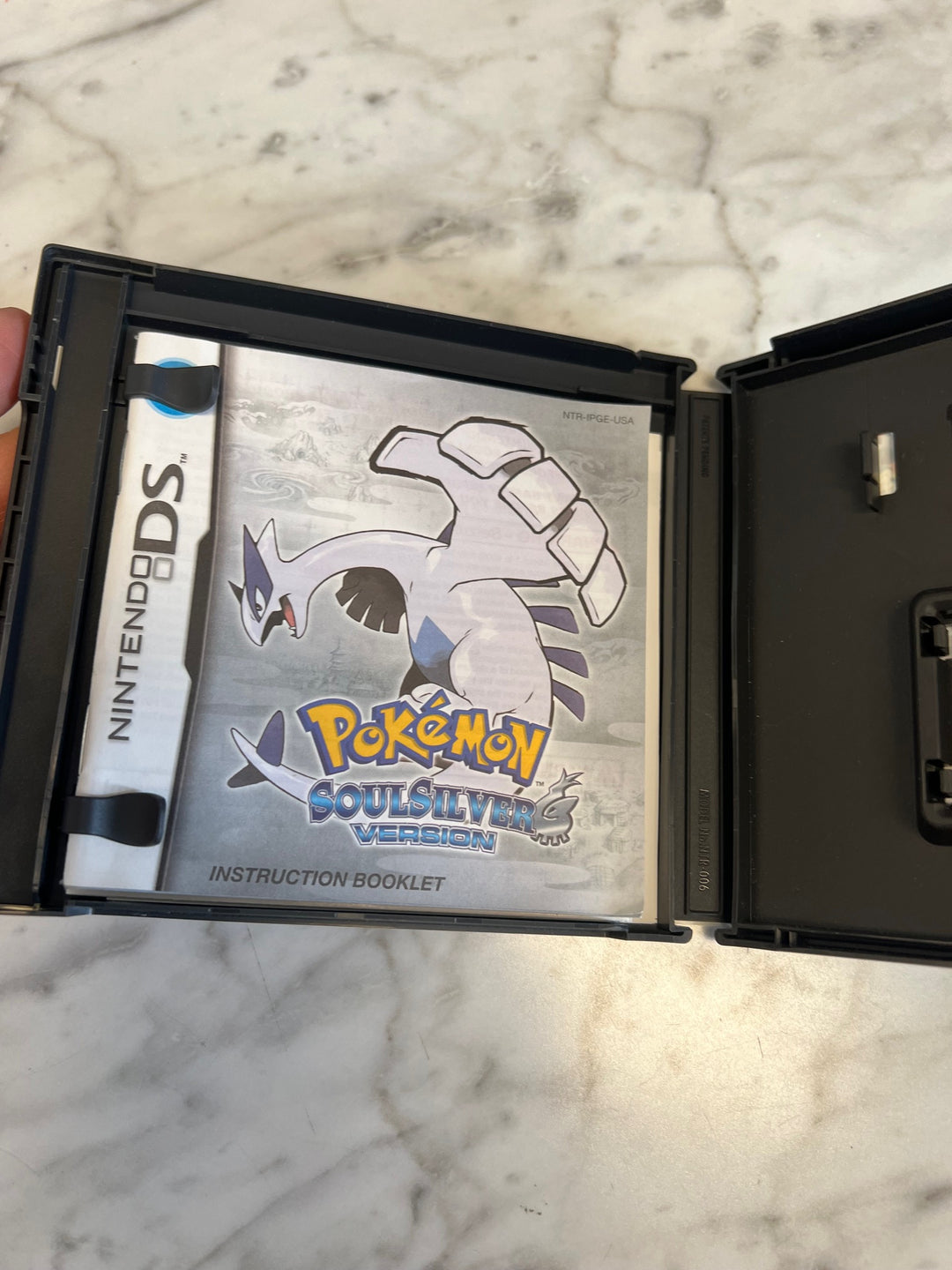 Pokemon SoulSilver Version for Nintendo DS CASE & MANUAL ONLY CO82225