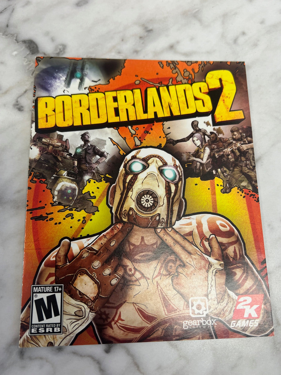 Borderlands 2 Playstation 3 PS3 manual only