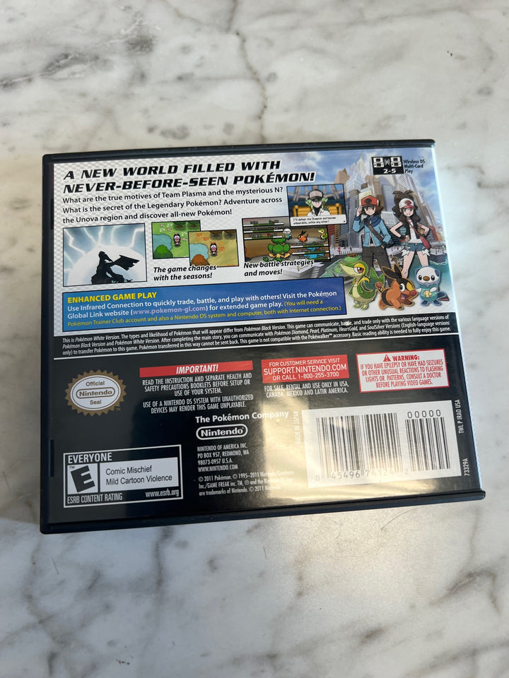 Pokemon White Version for Nintendo DS CASE & MANUAL ONLY CO82225