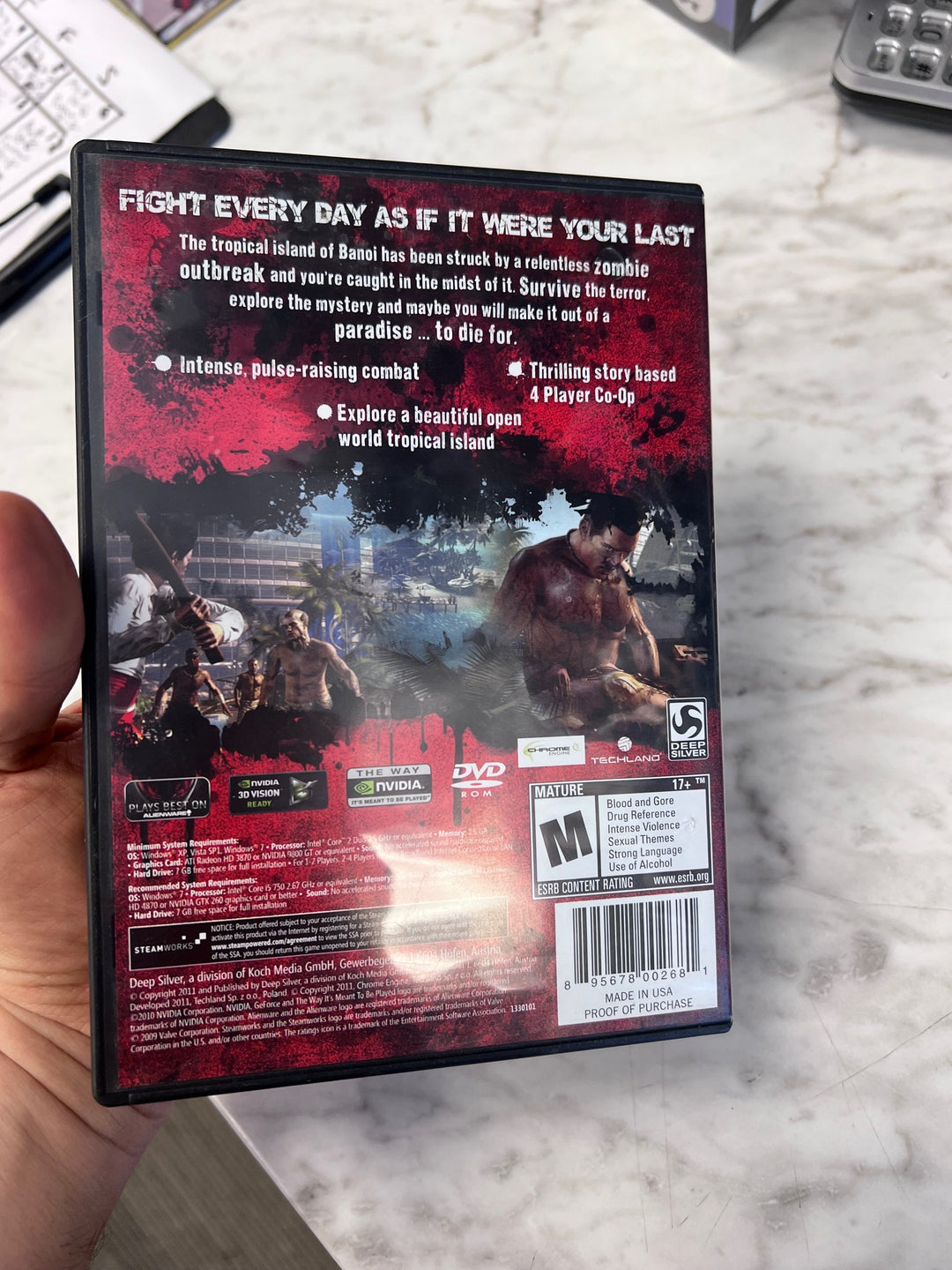 Dead Island Special Edition PC DVD-ROM PC12425