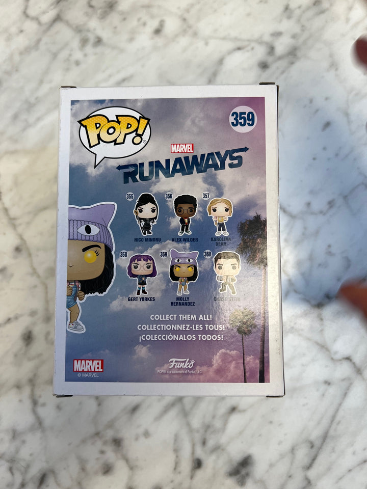 Funko Pop Marvel Runaways Molly Hernandez #359 FP11624