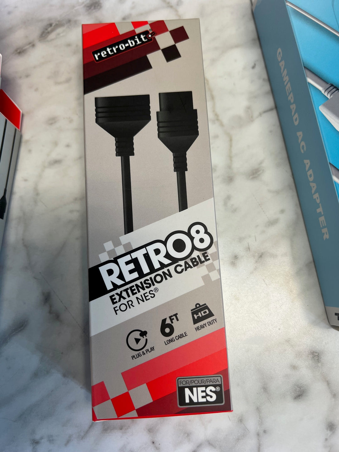 RETRO8 Extension Cable for Original Nintendo NES 6FT New    NA82125