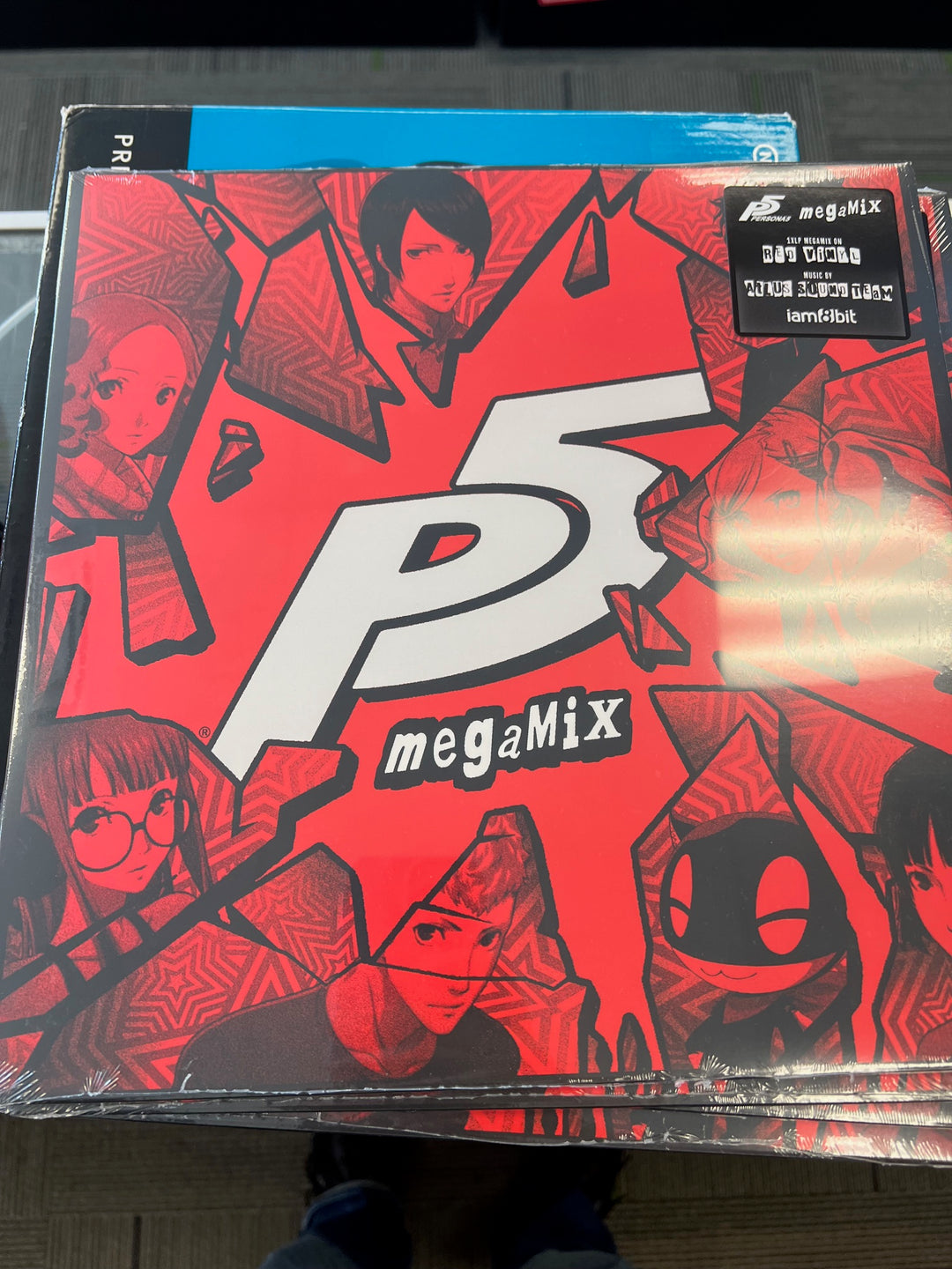 Persona 5 Megamix Vinyl Soundtrack Album LP Red Vinyl - Vinyl Record NV82125