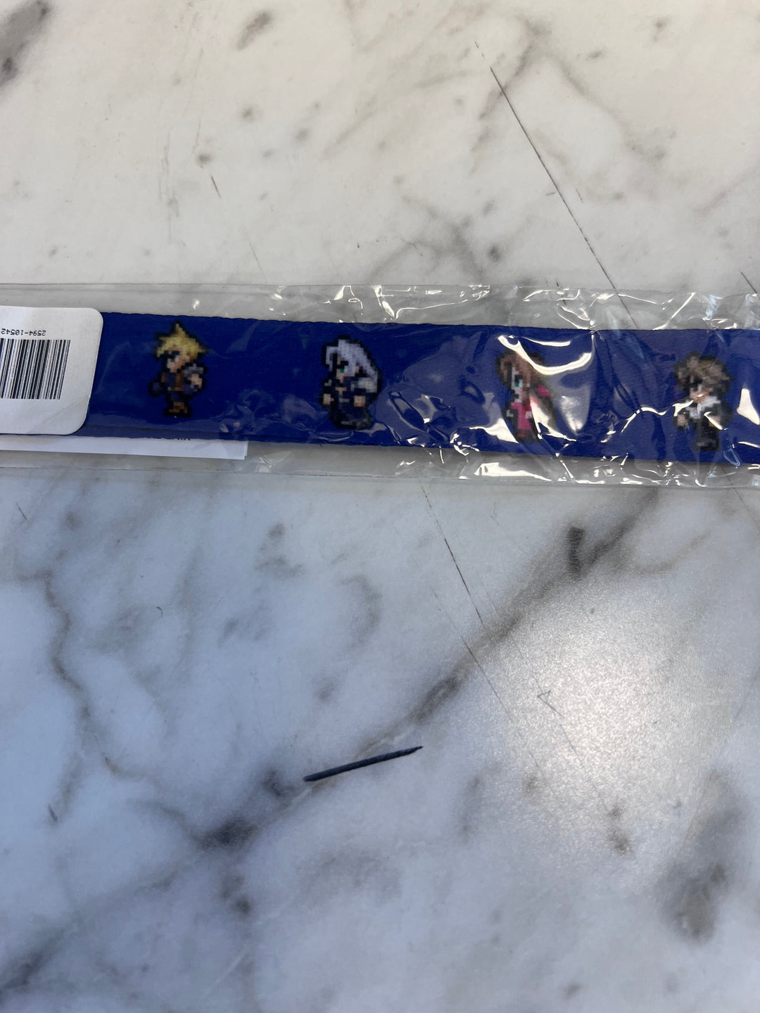 Final Fantasy FF 8/16-bit Retro Lanyard Blue Variant Brand New Square Enix Store NA12525