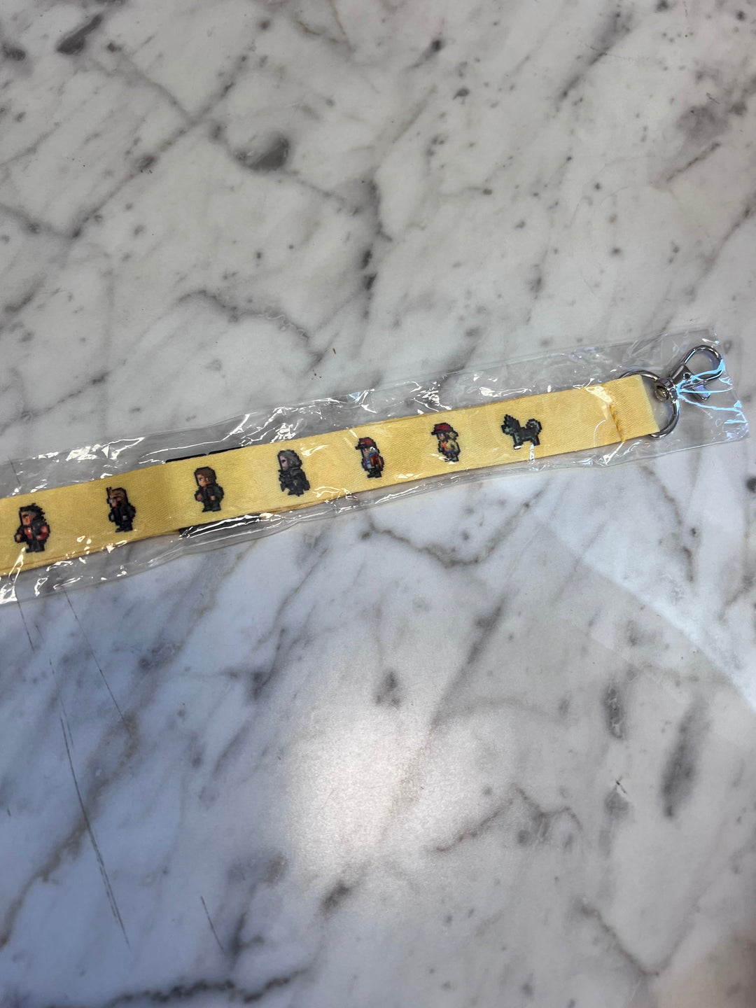 Official Final Fantasy FF 15 FFXV Lanyard Yellow Brand New Square Enix Store NA12525