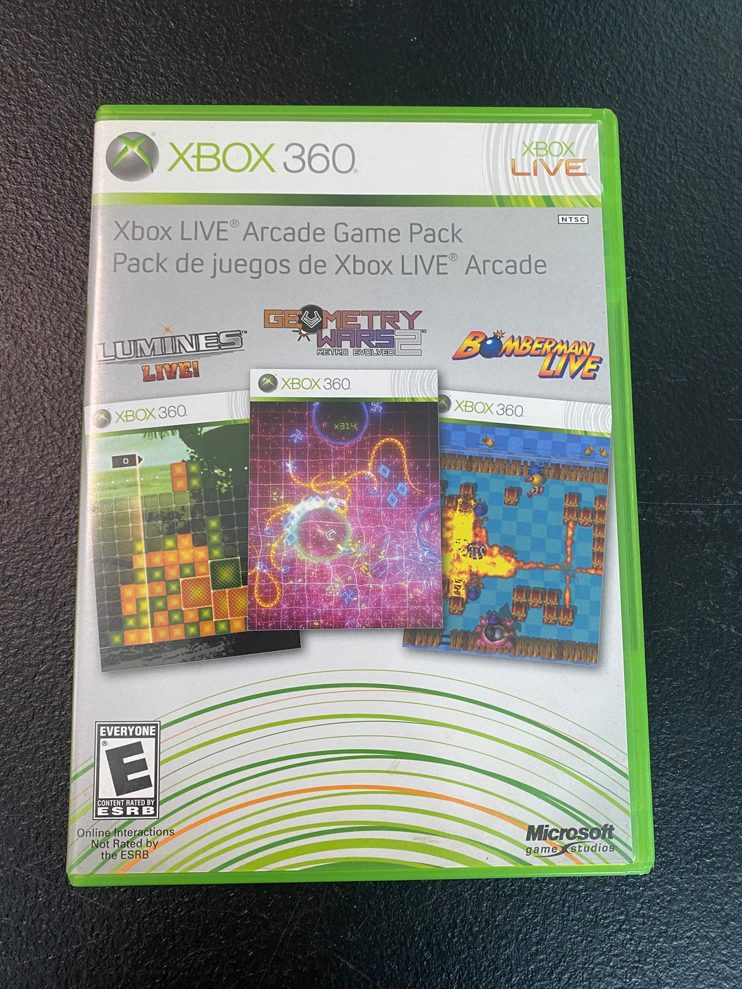 Xbox Live Arcade Game Pack (Lumines Live / Geometry Wars 2 / Bomberman Live) - Xbox 360