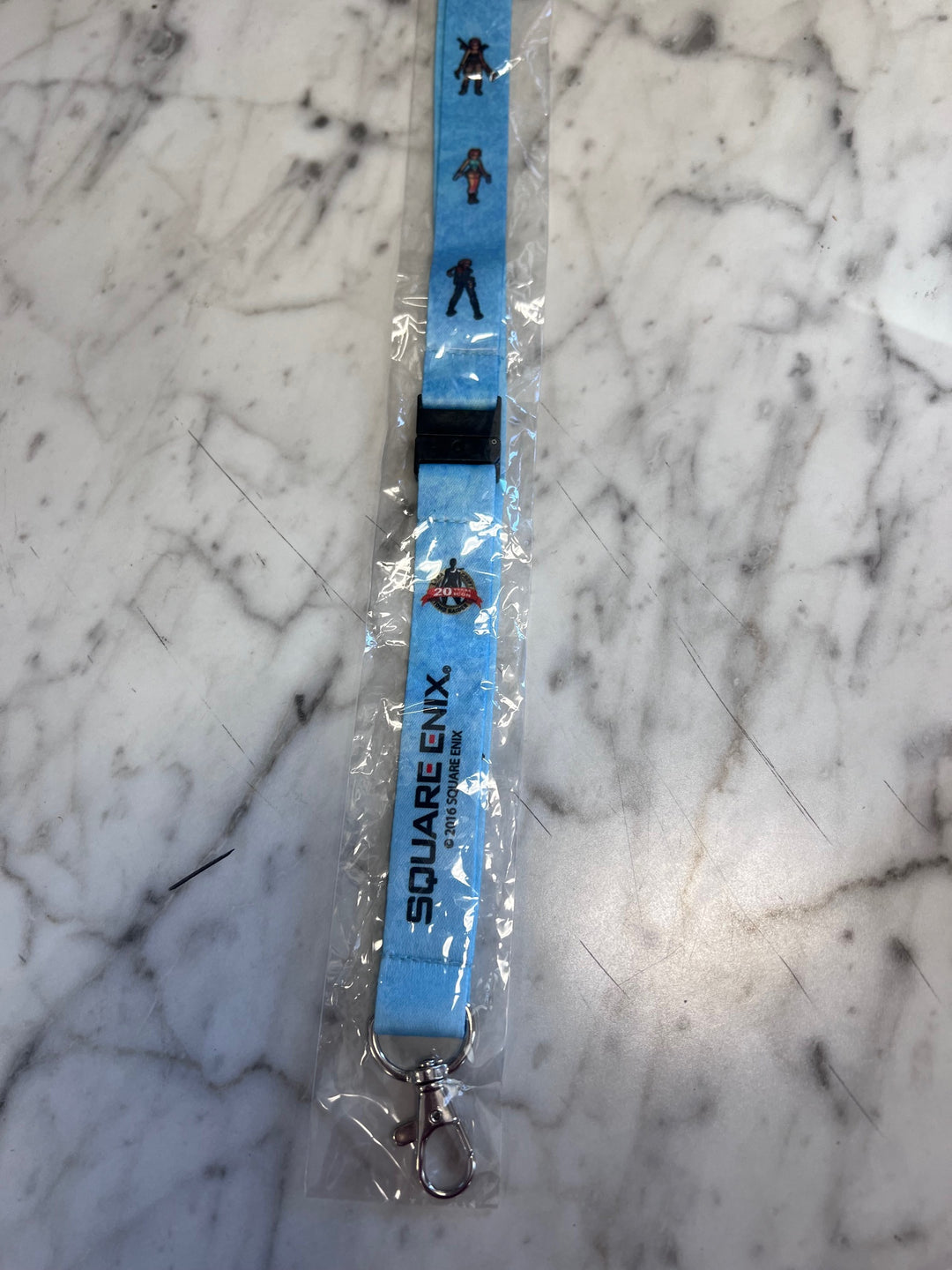 Official Tomb Raider Lanyard Light Blue Brand New Square Enix Store NA12525
