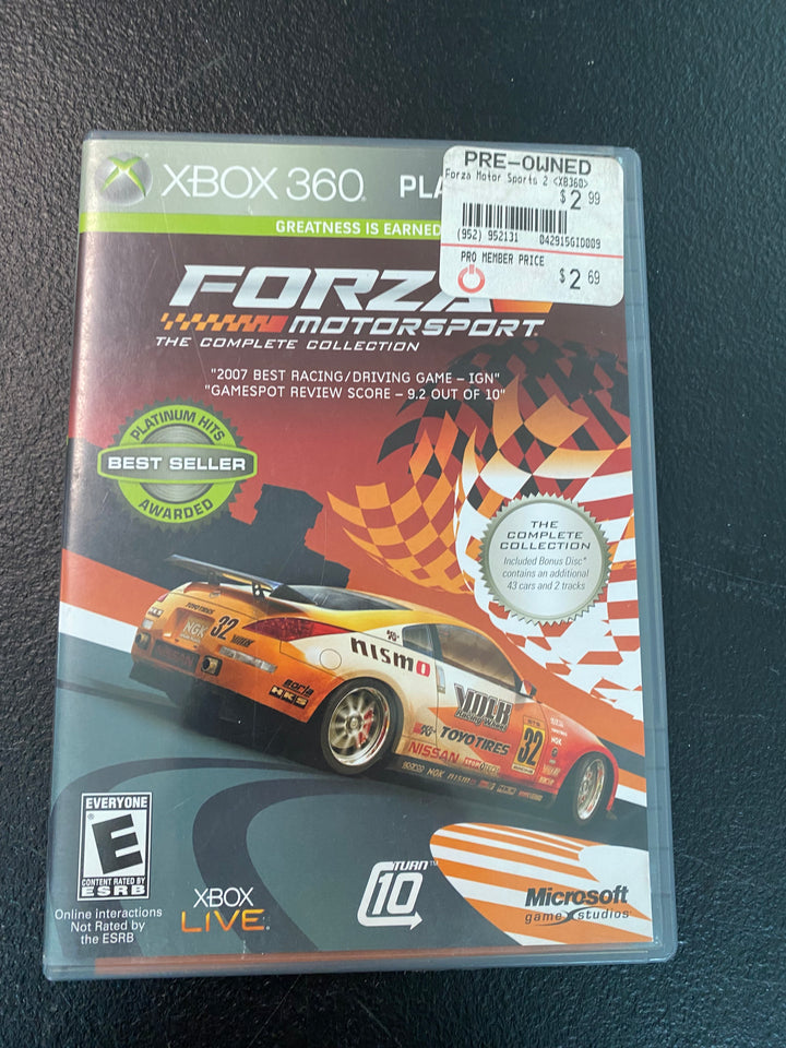 Forza Motorsport 2 -  Xbox 360 X5525