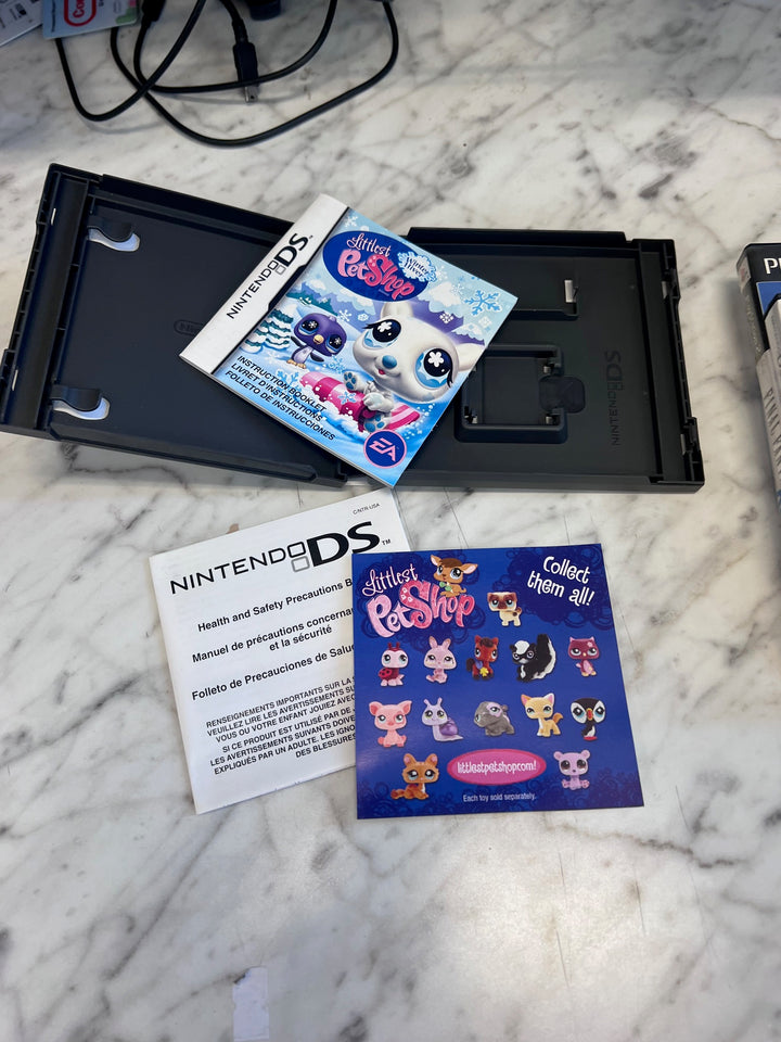 The Littlest Pet Shop Winter Hiver Nintendo DS Case and Manual ONLY CO12425