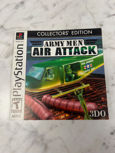 Army Men Air Attack Playstation 1 PS1 Manual only