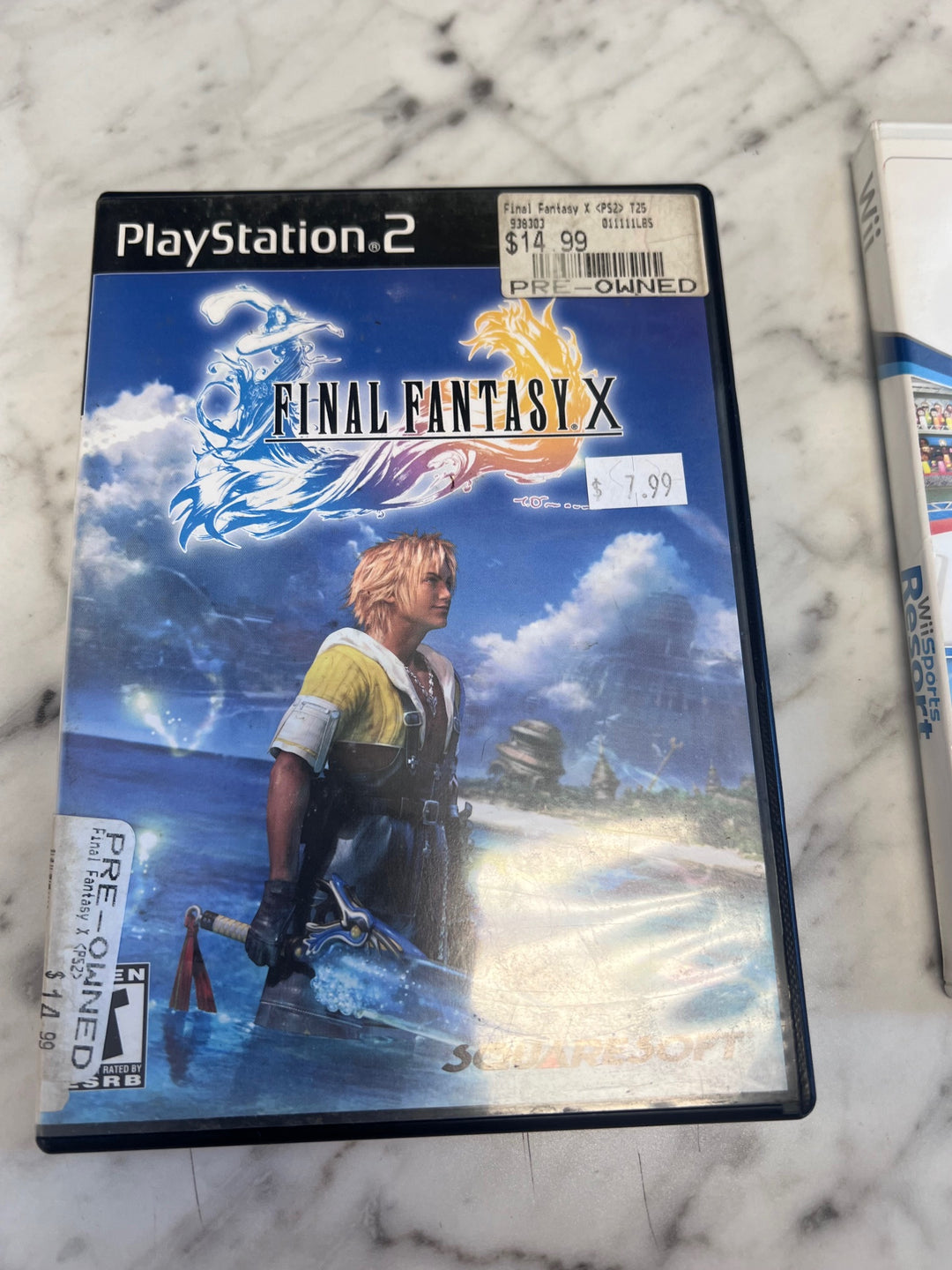 Final Fantasy X PS2 Playstation 2 CASE ONLY CO12425