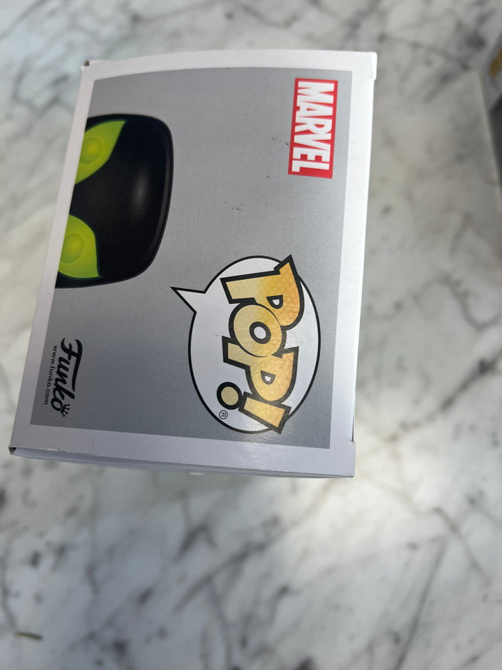 Funko Pop! Vinyl: Marvel - Spider-Man - (Stealth Suit) (Black , Glow) Damaged box FN81324