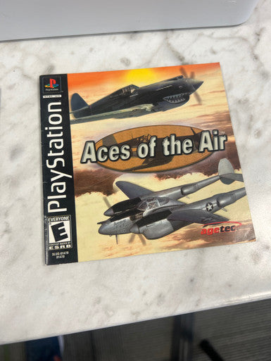 Aces of the Air PS1 Playstation 1 Manual only