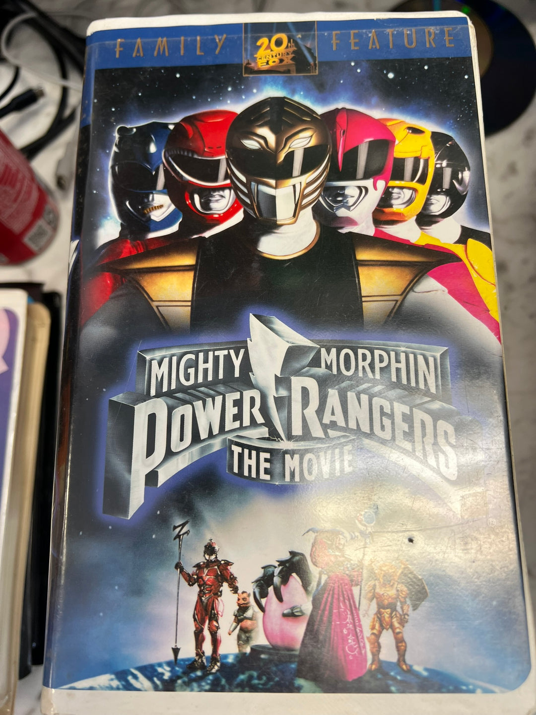 Mighty Morphin Power Rangers The Movie VHS Tape VHS52626
