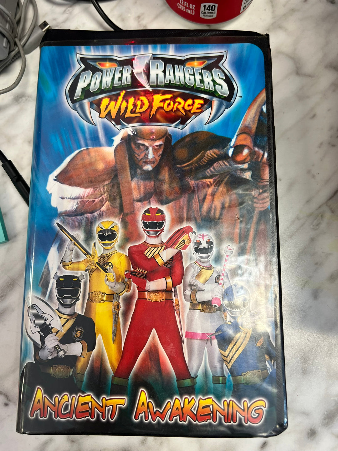 Power Rangers Wild Force Ancient Awakening VHS Tape VHS52626