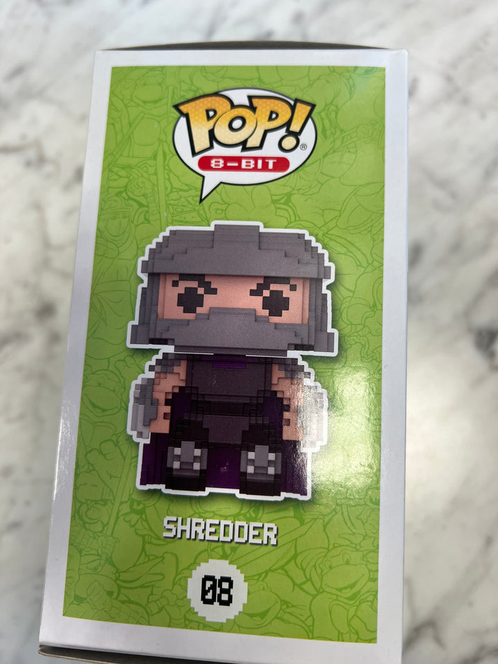 Funko POP 8-BIT Shredder 08 NYCC 2017 Teenage Mutant Ninja Turtle Exclusive TMNT FN81324