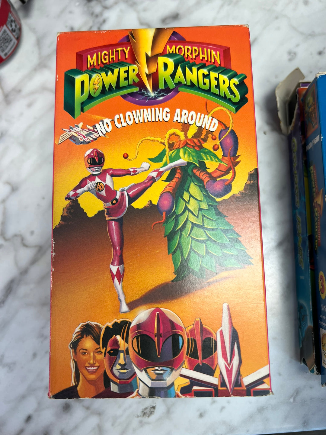 Mighty Morphin Power Rangers No Clowning Around VHS Tape VHS52626