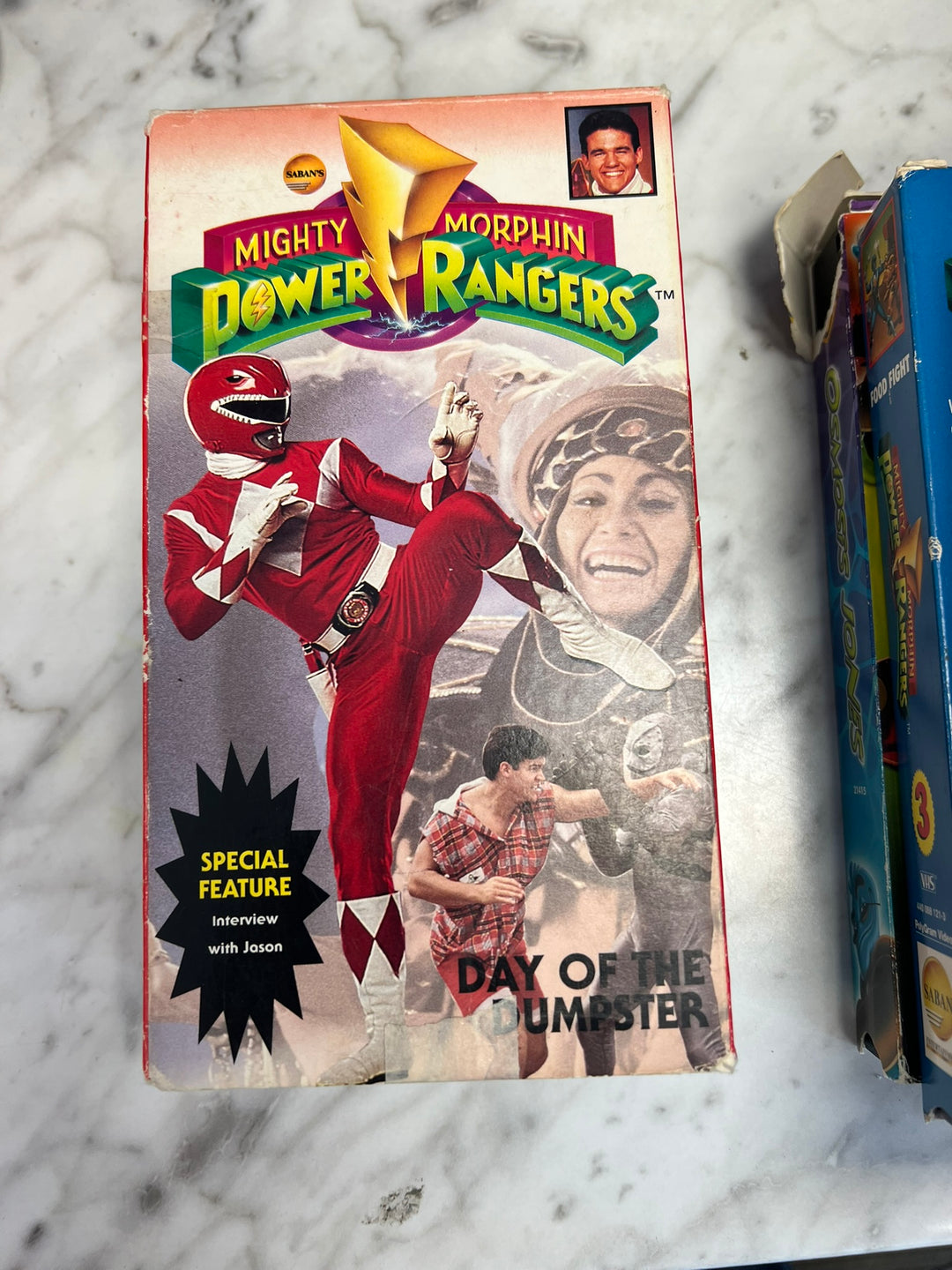 Mighty Morphin Power Rangers Day of the Dumpster Special Feature VHS Tape VHS52626